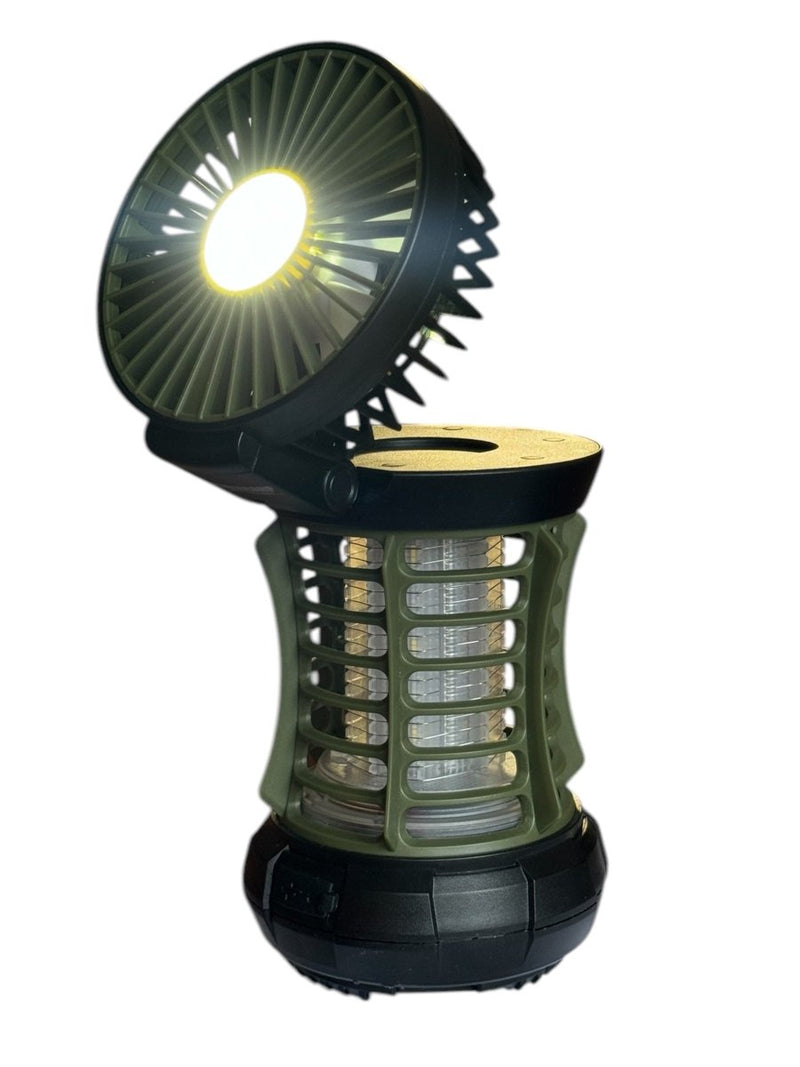 Mücken- und Beleuchtungslampe – Wiederaufladbar – Mit Ventilator