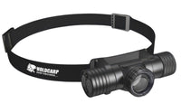 Zoomfähige Stirnlampe - Wiederaufladbar - Mit Etui