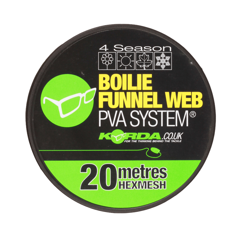 Korda Boilie Funnel Web - PVA - Micromesh - Refill - KarperCentrale