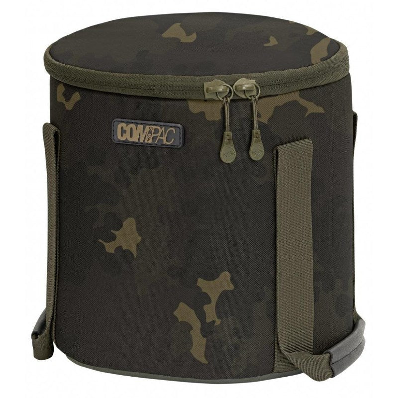 Korda Compac - Koekltas - Rond - Dark Kamo - KarperCentrale