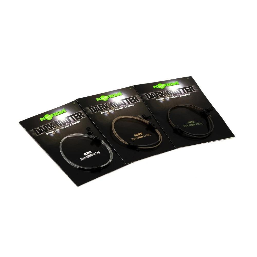 Korda Dark Matter Leader - 30cm - Drop Off Inline - 30LB - KarperCentrale