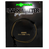 Dark Matter Leader - 30cm - Ringwirbel Klar - 30LB