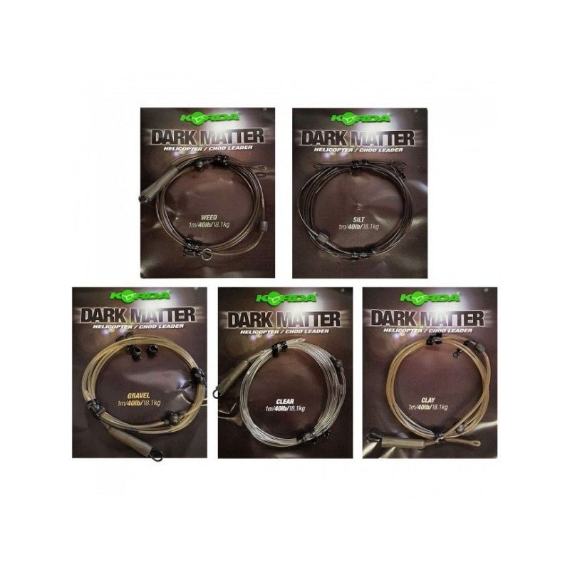 Korda Dark Matter Leader - Heli - 40LB - KarperCentrale
