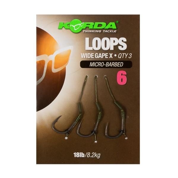 DF Loop Rigs - Wide Gape X - Microhaken
