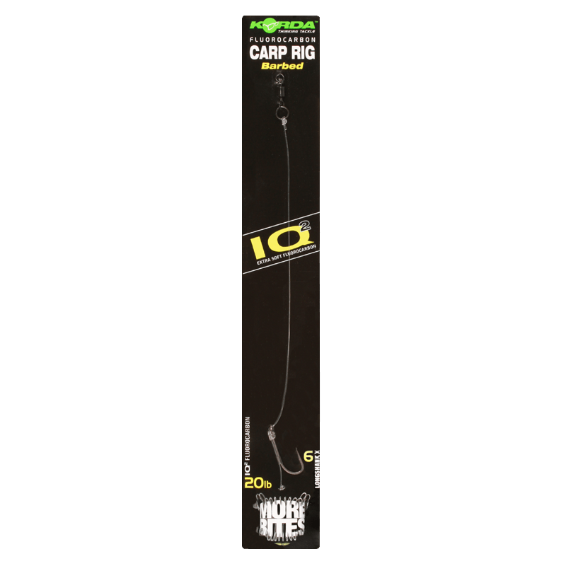Korda IQ D Rig - Kurv Shank - Barbless - KarperCentrale