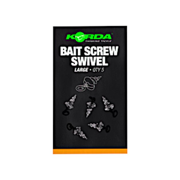 Korda Micro Ring Swivel Bait Screw Large (5pcs) - KarperCentrale