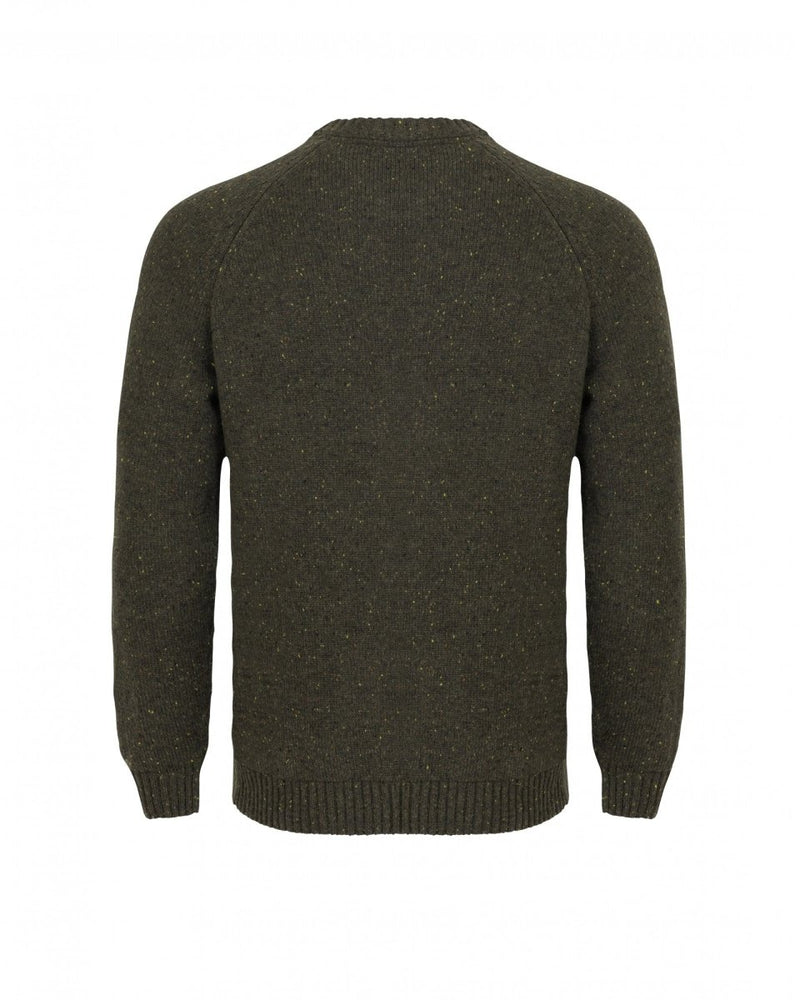 Mindset Fisherman - Strickpullover - Dunkel Olive