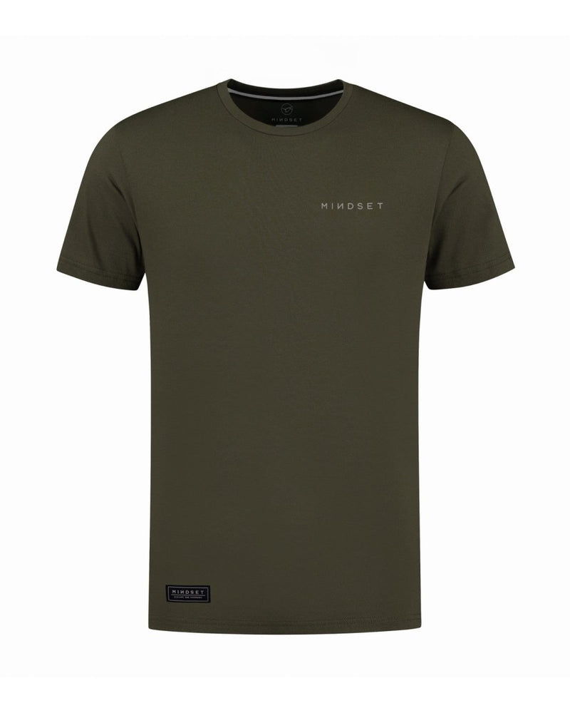 Mindset - Minimal Tee - Dunkeloliv