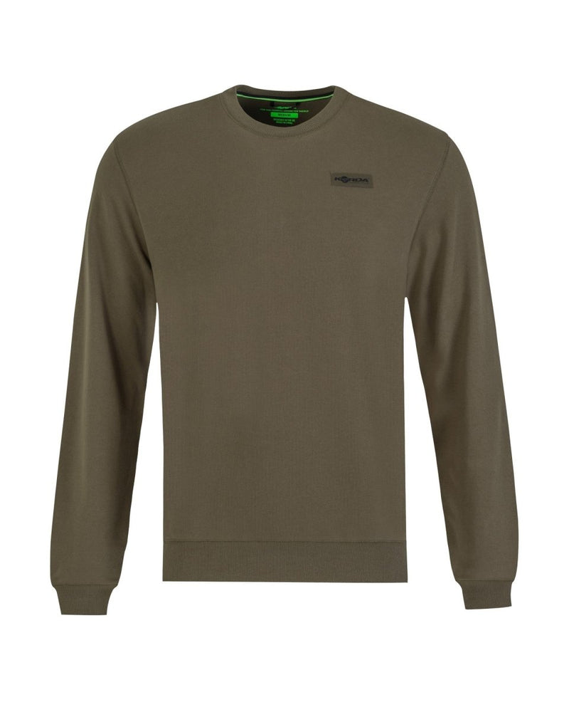 Patch Crewneck - Dunkel Olive