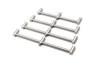 Singlez - 3 Ruten - Buzzbar - Edelstahl Silber