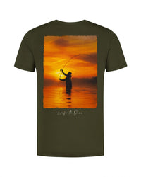Sunrise T-Shirt - Dunkeloliv