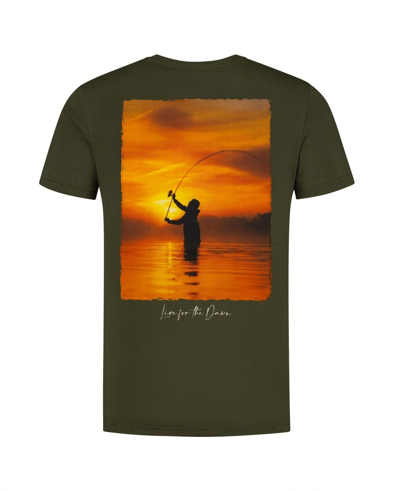 Sunrise T-Shirt - Dunkeloliv