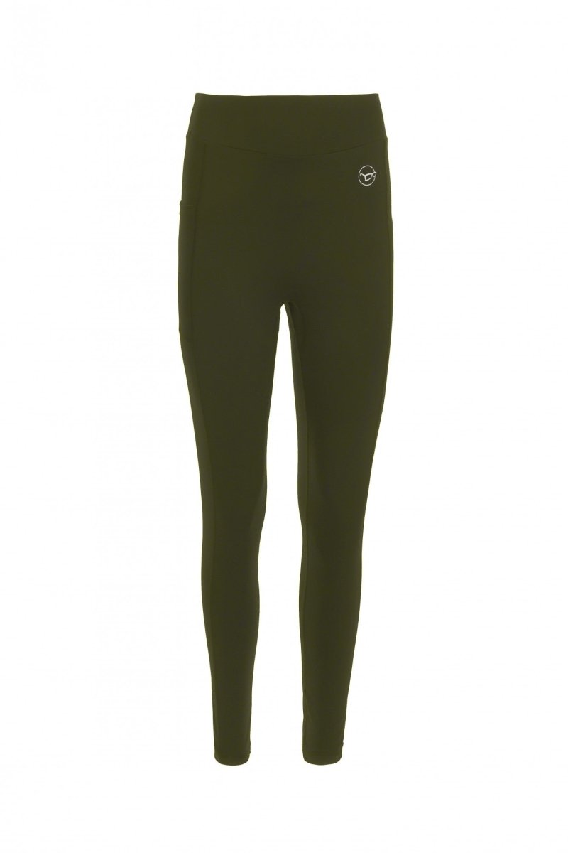 Korda Womens Leggings - Dark Olive - KarperCentrale