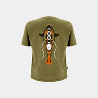 Kinder T-Shirt - Echtes Leder