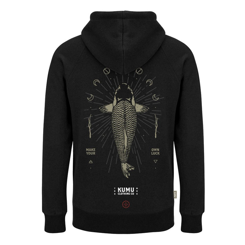 Kumu Make Your Own Luck Hoody - Zacht Katoen - KarperCentrale