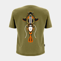 T-Shirt - Echtes Leder