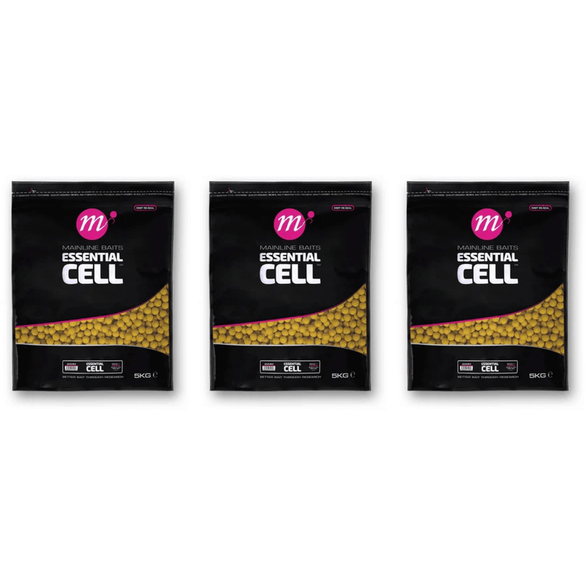 Mainline 15KG Essential Cell Boilies - Bulk Deal - KarperCentrale