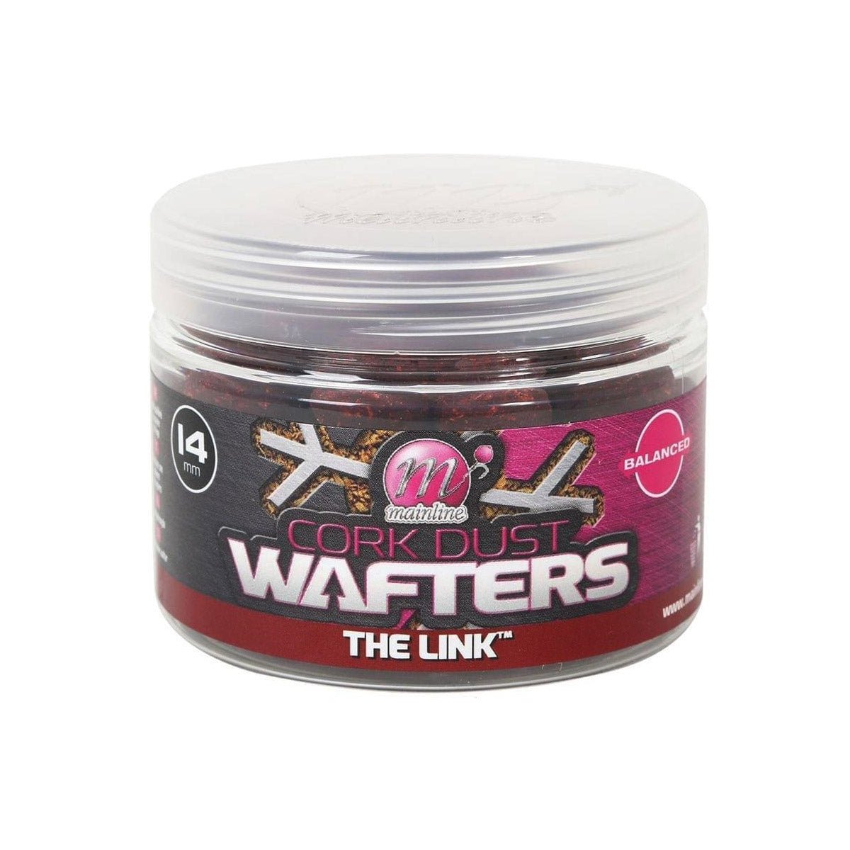 Mainline Link - Cork Dust Pop - ups - 15mm - KarperCentrale