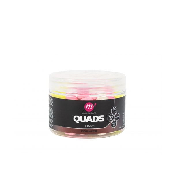 Mainline Link - Quads - Pop - ups - 10mm - KarperCentrale