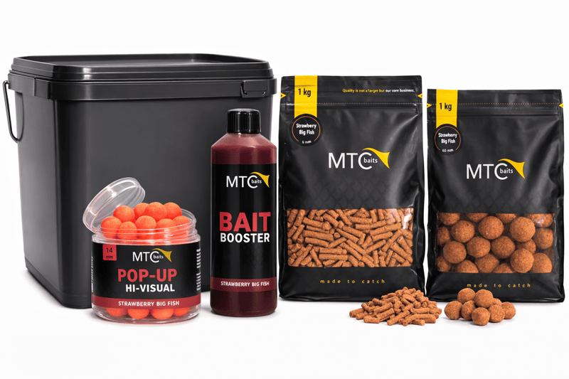 Strawberry Big Fish - Boilie Session Pack