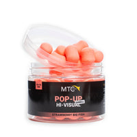 Erdbeer Big Fish - Hochsichtbare Pop Ups - Dumbell - 10x15mm
