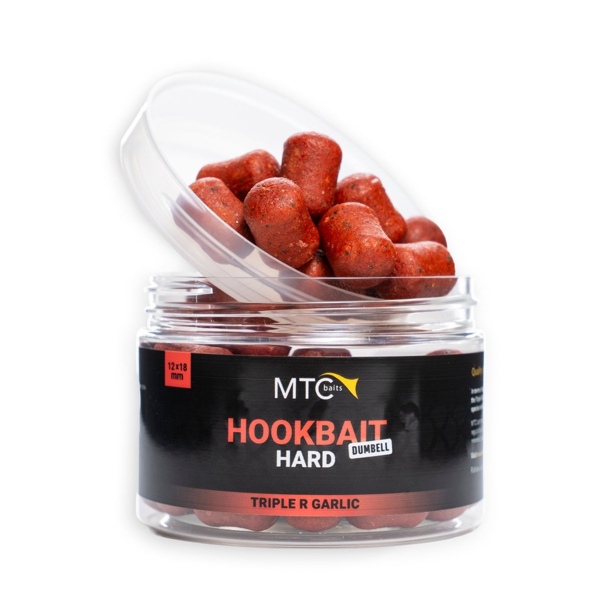 MTC Triple R Garlic - Hookbait - Hard Dumbell - 12x18mm - KarperCentrale