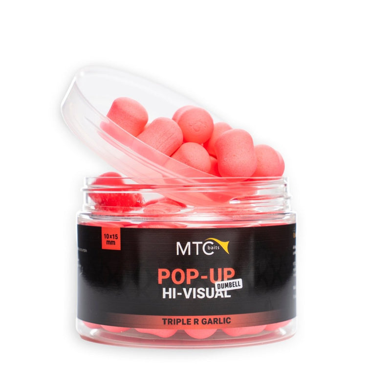 Triple R Knoblauch - Pop Up Dumbell - Hochsichtbar - 10x15mm