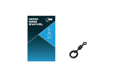 Nash Tackle Hook Ring Swivel - KarperCentrale