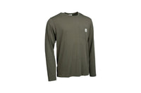 Make It Happen - Carp Logo Langarmshirt - Grün