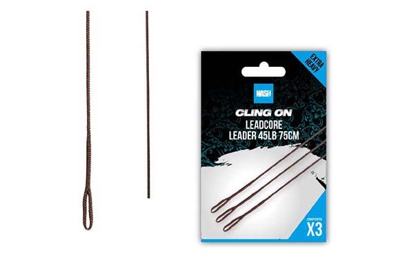 Nash Tackle Ready Tied Leadcore Leader - Standaard - KarperCentrale