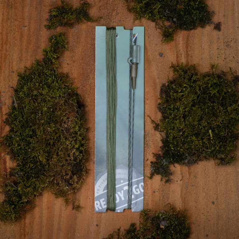 R2G Kevlar/SR Leadclip Knotless Leader 10m + 1m 1 Stück Weed