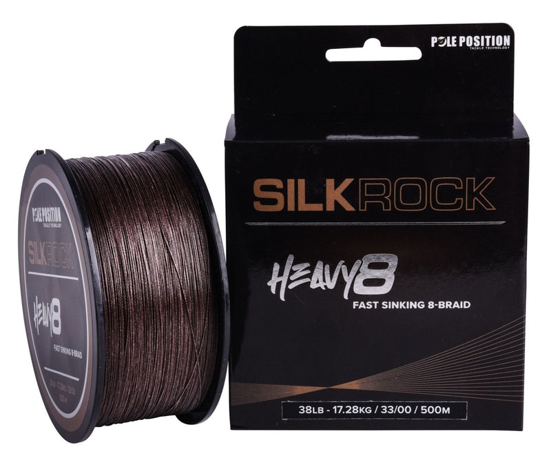 Silkrock Heavy8 schnell sinkende Geflochtene Schnur - 500M