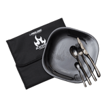 BlackFire - Abendessen-Set - Mit Karpfen-Design