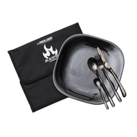 BlackFire - Abendessen-Set - Mit Karpfen-Design