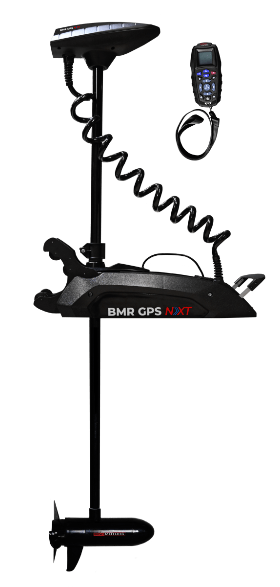 Rhino Motors BLX 65LBs - 12V - BMR GPS NxT12V - Elektrische buitenboordmotor - KarperCentrale