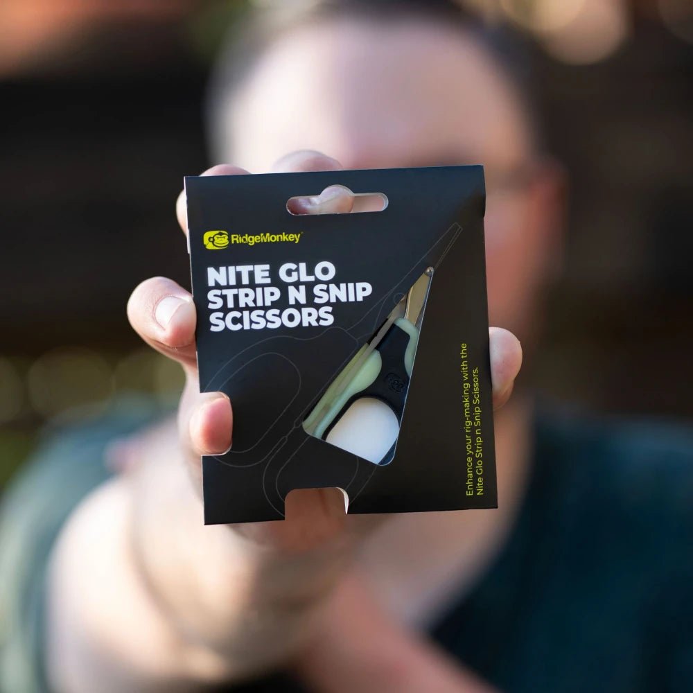 RidgeMonkey Nite Glo - Strip n Snip - Scissors - KarperCentrale