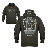 Kapuzensweatshirt - Think Fishy Art