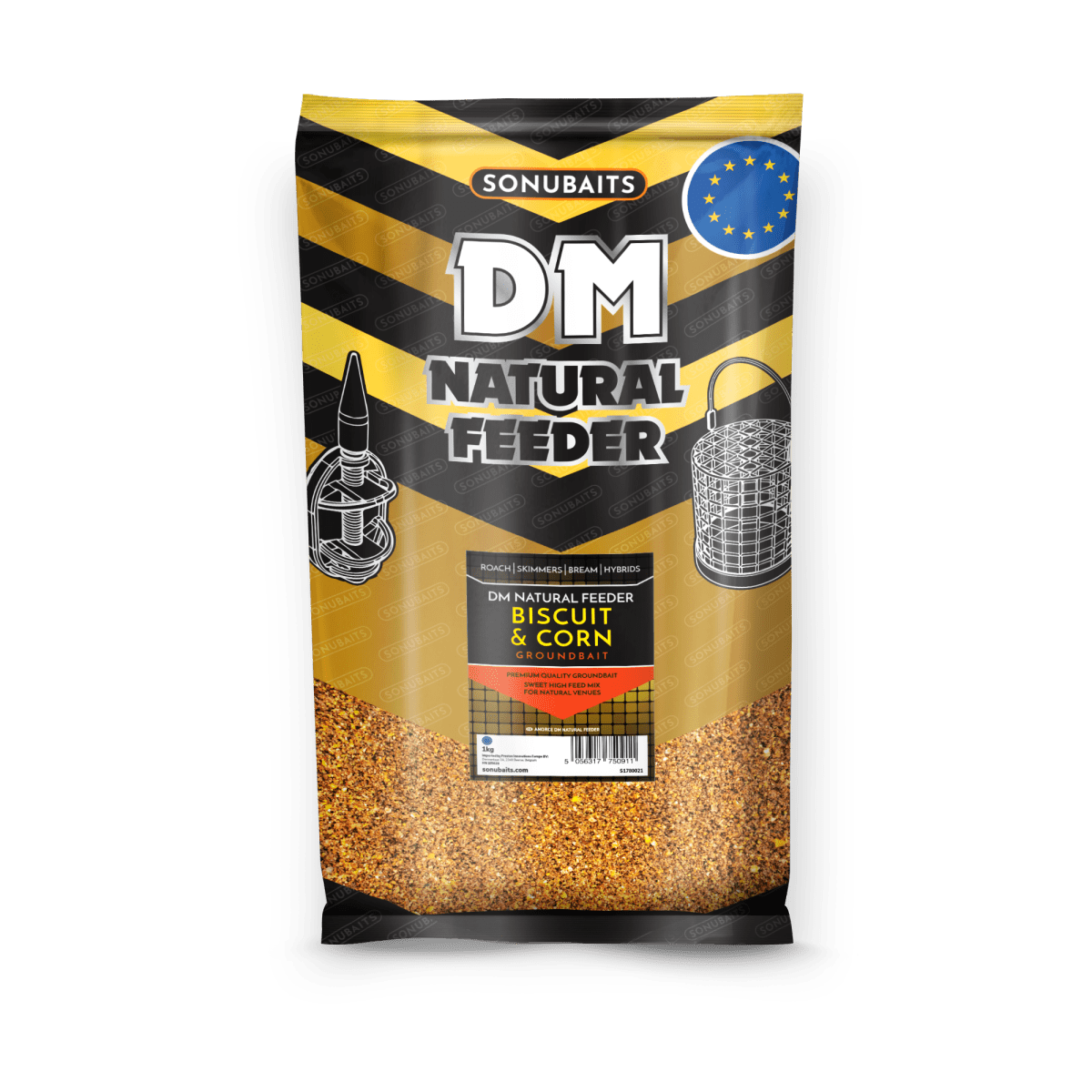 Sonubaits DM Natural Feeder - 1KG - KarperCentrale