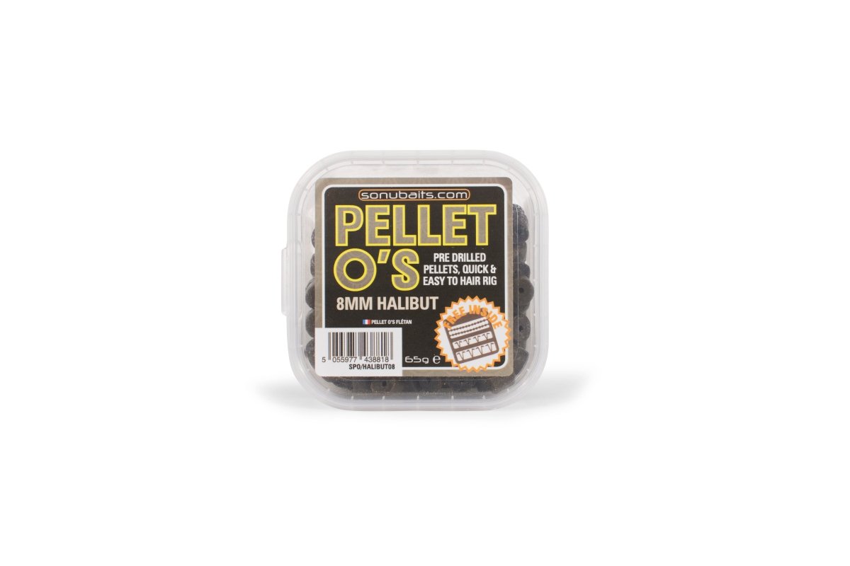 Sonubaits Pellet O'S 8mm - Halibut - KarperCentrale