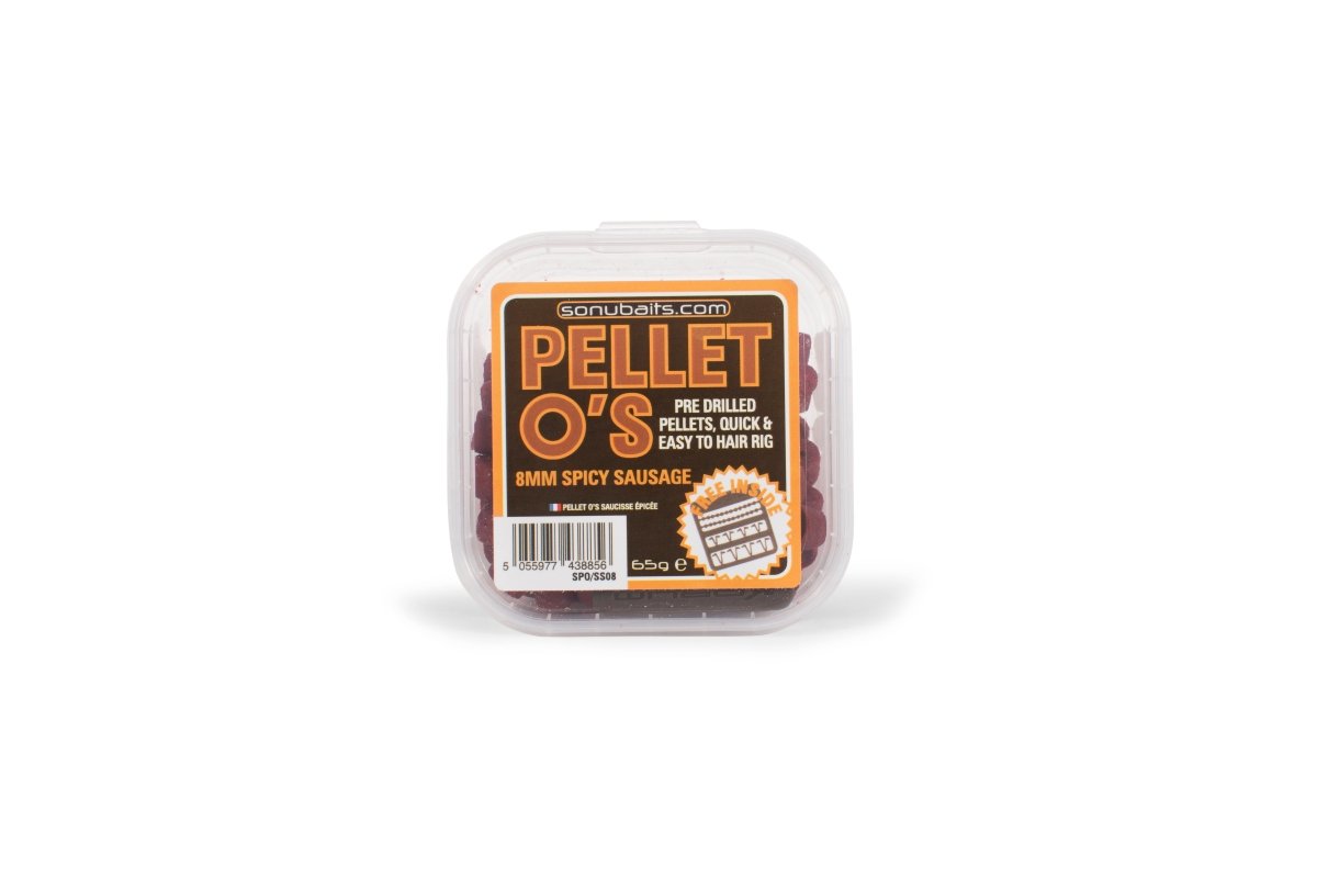 Sonubaits Pellet O'S 8mm - Spicy Sausage - KarperCentrale