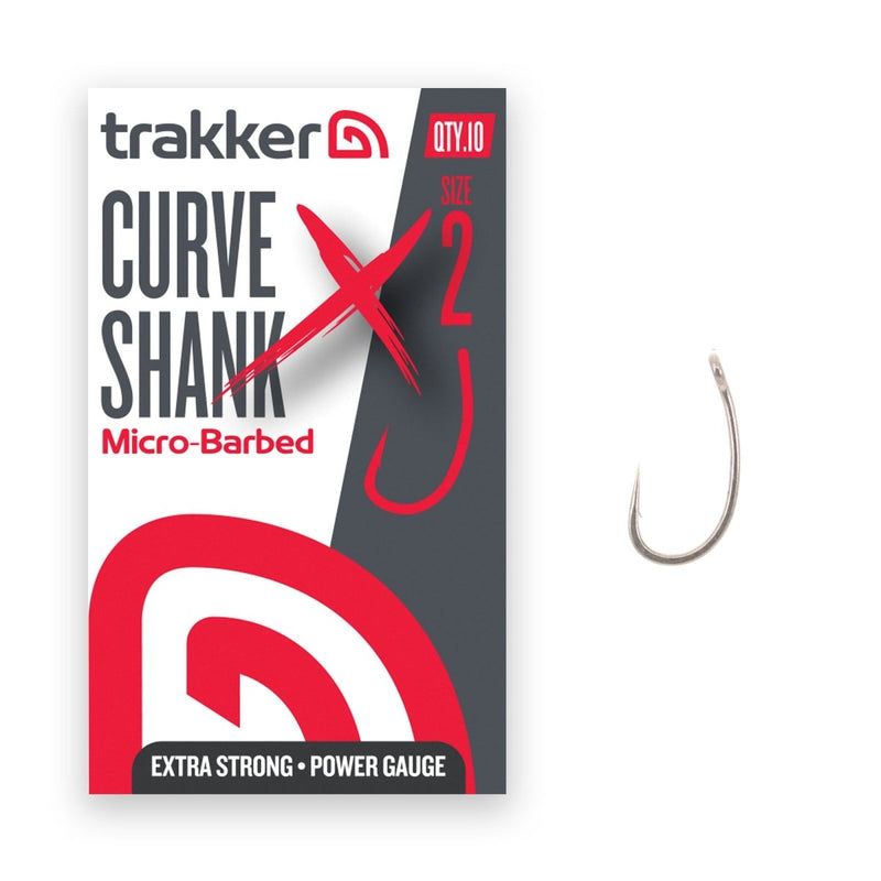Curve Shank XS Haken - Mikro Widerhaken