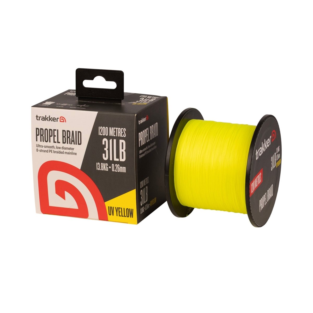 Trakker Propel - Braid - 31lb - 13.8kg - 0.26mm - 200m - KarperCentrale
