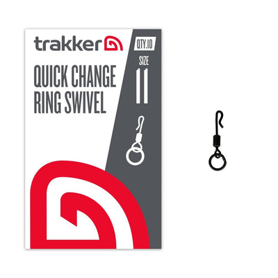 Trakker Quick Change Ring Swivel (Size 11) - KarperCentrale