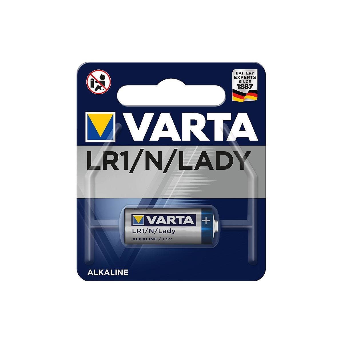 Varta LR1 Batterij - 1.5V - High Energy Alkaline - KarperCentrale