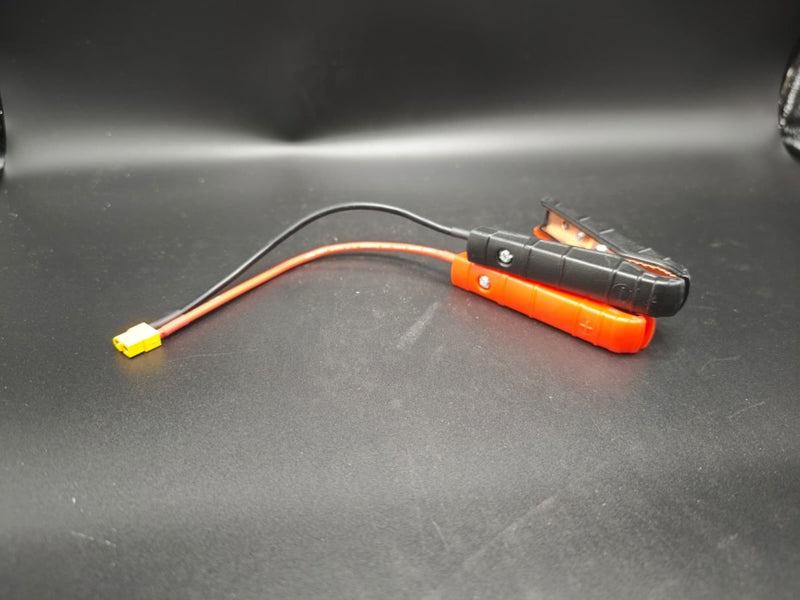 Kabelsatz - XT60 - Buchse zu Klemmen | 14AWG | 20CM