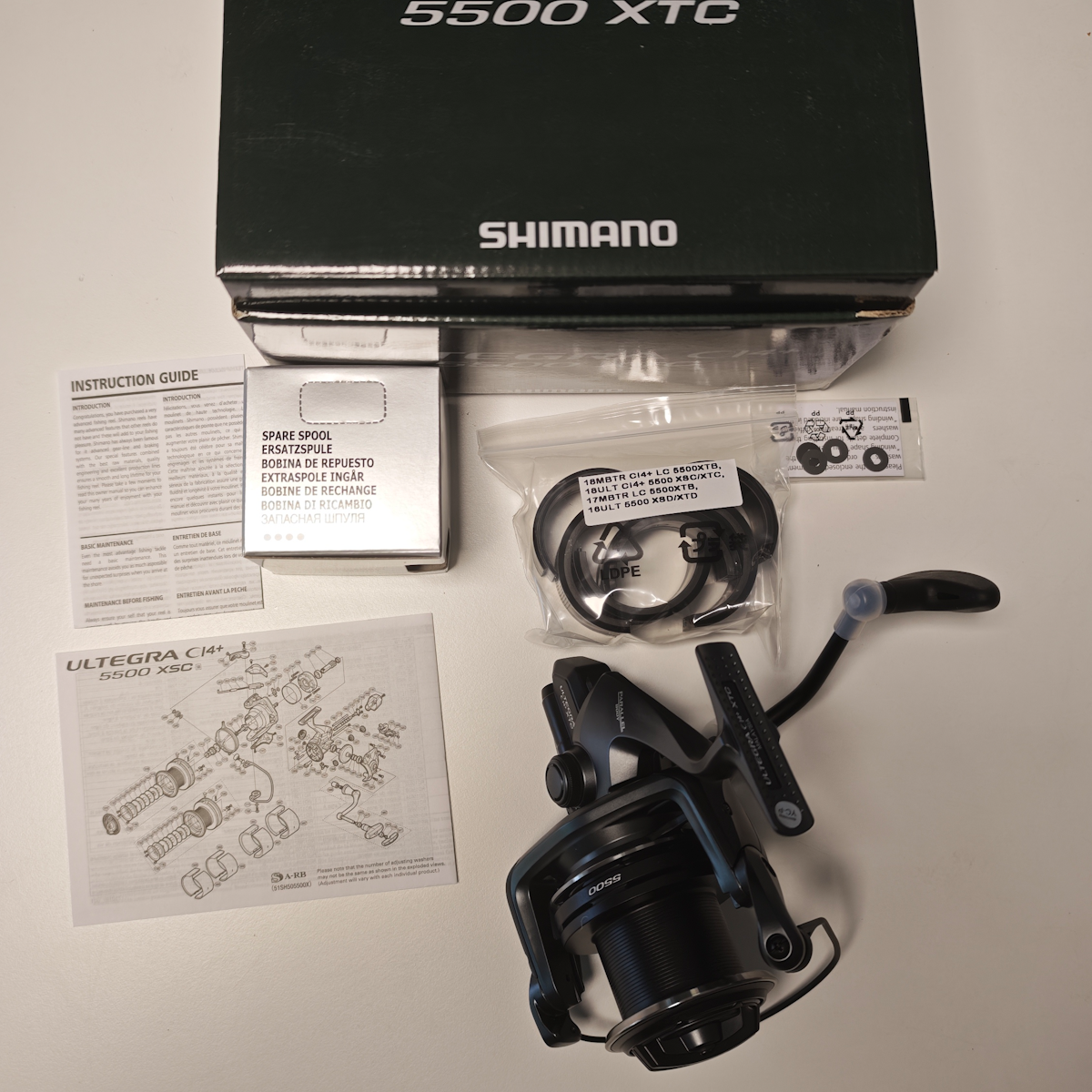 Was ist in der Box? – Ultegra - Ci4+ 5500 XTC